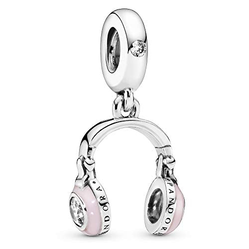 Pandora Jewelry Headphones Dangle Cubic Zirconia Charm in Sterling Silver - JOY2ESpree