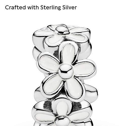 Pandora Jewelry Darling Daisies Sterling Silver Charm - JOY2ESpree