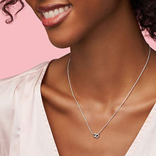 
                        
                          將圖片載入圖庫檢視器 Pandora Jewelry Interlocked Hearts Collier Sterling Silver and 14K Yellow Gold Necklace, 17.7" - JOY2ESpree
                        
                      