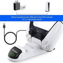 
                        
                          Cargar imagen en el visor de la galería, NexiGo Dobe PS5 Controller Charger, Upgraded Playstation 5 Charging Station Dock with LED Indicator - JOY2ESpree
                        
                      