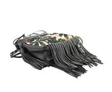 
                        
                          將圖片載入圖庫檢視器 Saint Laurent Women's Black Helena Small Fringed Bucket Cross-body Bag 412691 5568
                        
                      