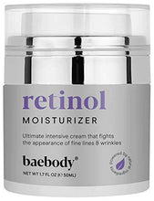 
                        
                          Cargar imagen en el visor de la galería, Baebody Retinol Moisturizer Cream for Face, Neck and Décolletage with Wrinkle and Acne Fighting Retinol, Jojoba Oil and Vitamin E, 1.7 Ounces - JOY2ESpree
                        
                      