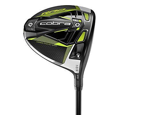 Cobra Golf 2021 Men's Radspeed Driver Matte Black-Turbo Yellow - JOY2ESpree