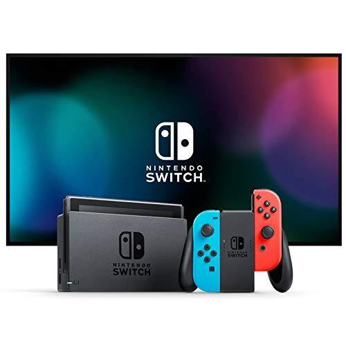 Newest Nintendo Switch 32GB Console with Neon Blue and Neon Red Joy-Con - JOY2ESpree