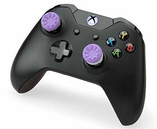 KontrolFreek FPS Freek Galaxy Purple for Xbox One and Xbox Series X Controller | 2 Performance Thumbsticks | 1 High-Rise, 1 Mid-Rise | Purple - JOY2ESpree