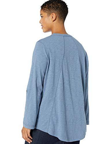 Jag Jeans Women's Plus Size Eleanor Slub Jersey Henley