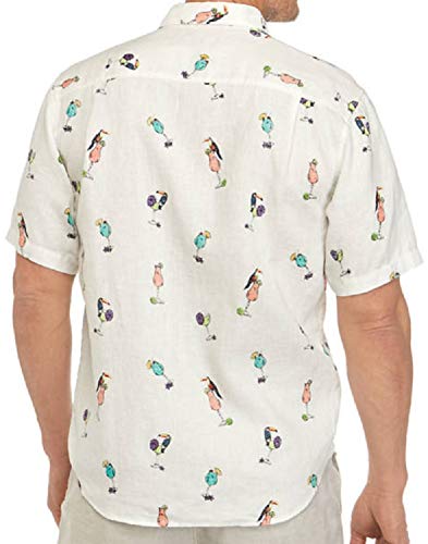 Tommy Bahama Toucan Tini Linen Camp Shirt