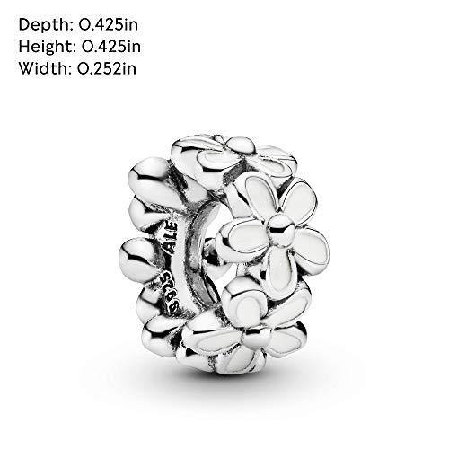 Pandora Jewelry Darling Daisies Sterling Silver Charm - JOY2ESpree