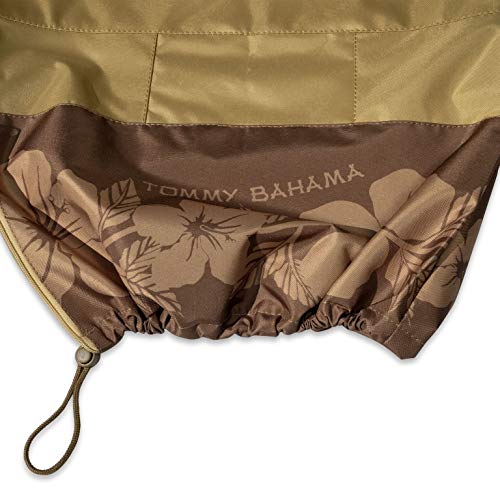 Tommy Bahama 29601 Market-Style Patio Cover, Fits Up to 11' Diameter Umbrella, Tan/Brown