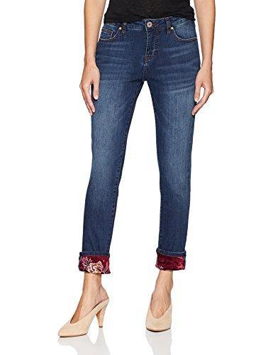 Jag Jeans Women's Carter Girlfriend Jean with Velvet Hem