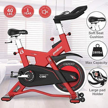 
                        
                          Cargar imagen en el visor de la galería, L NOW Indoor Cycling Bike Exercise Bike Stationary Commercial Standard with 40lb Flywheel - JOY2ESpree
                        
                      