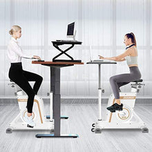 
                        
                          Muat gambar ke penampil Galeri, pooboo Desk Cycle Exercise Bike Indoor Cycling Bike Adjustable Magnetic Resistance Stationary Bike for Home Office - JOY2ESpree
                        
                      
