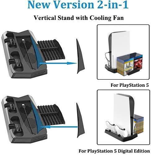 CONNYAM Vertical Stand with Cooling Fan - JOY2ESpree