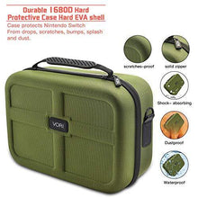 
                        
                          Cargar imagen en el visor de la galería, Carrying Case for Nintendo Switch, VORI Travel Games Storage Bag for Nintendo Switch Console &amp; Accessories, Army Green - JOY2ESpree
                        
                      