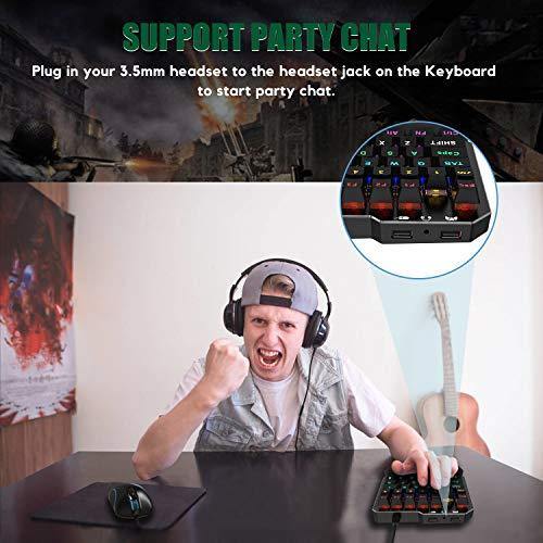 Delta essentials FO203 Keyboard and Mouse Combo Converter Adapter - JOY2ESpree