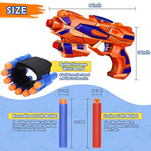 
                        
                          Load image into Gallery viewer, 2 Pack Blaster Guns Toy 60 Bullets for Nerf &amp; 2 Wristbands, Guns Toys for Kids Age 4-8 Birthday Gift for 5-7 Year Old Boys Girls Ideas Gifts for Boys Kids Age 6-10 Outdoor Games Toys for 9 yr Old Boy
                        
                      