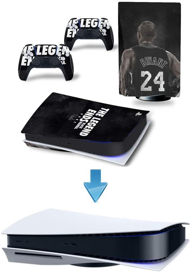 Decals Cover Whole Body Skin Protector for PS5 Playstation 5 Console Wrap Sticker Skin with 2 Wireless DualSense Controller Decal - JOY2ESpree