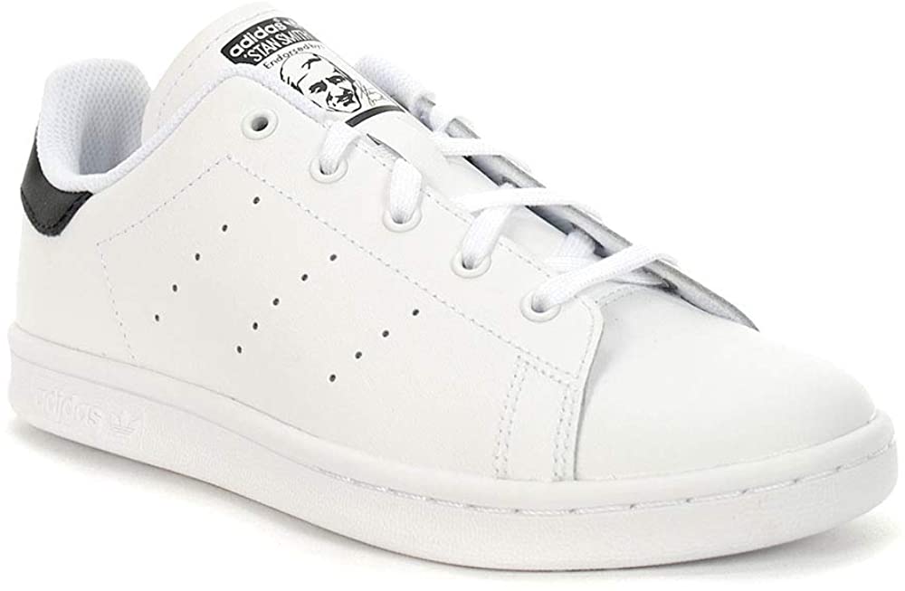 adidas Stan Smith Lace Up Sneakers (Big Kid) Casual Sneakers,