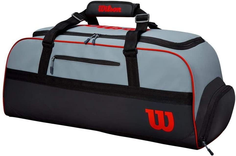 Wilson Sporting Goods Tennis Bag, Black/Blue/Silver, OSFA - JOY2ESpree