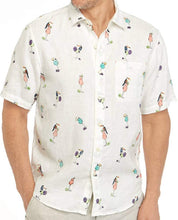 
                        
                          Load image into Gallery viewer, Tommy Bahama Toucan Tini Linen Camp Shirt
                        
                      