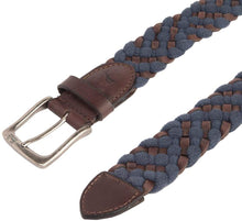 
                        
                          Load image into Gallery viewer, Tommy Bahama Men's Two-Tone Stretch Braided Web Belt
                        
                      