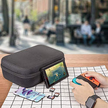
                        
                          Load image into Gallery viewer, Carrying Storage Case for Nintendo Switch, LP Portable Travel Case Protective Hard Shell Bag with Separate Storage Space for Switch Console - JOY2ESpree
                        
                      