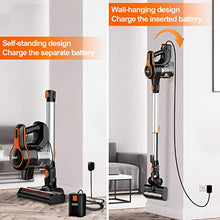 
                        
                          गैलरी व्यूवर में इमेज लोड करें, Cordless Vacuum Cleaner, 23Kpa Strong Suction Stick Vacuum with 45min Max Long Runtime Detachable Battery - JOY2ESpree
                        
                      
