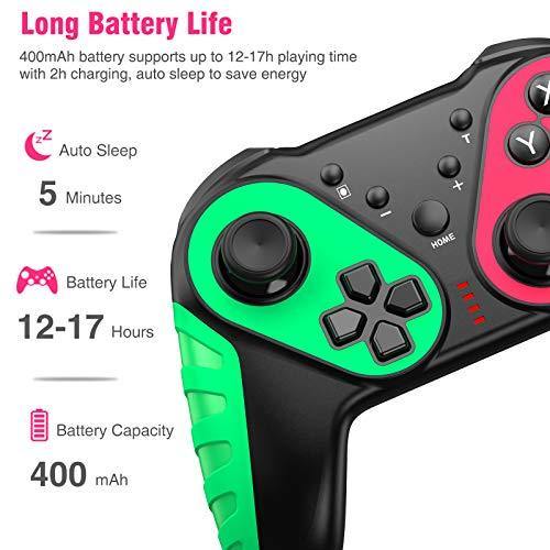 Wireless Pro Controller for Switch/ Lite, Upgraded for Nintendo Switch Controllers - JOY2ESpree