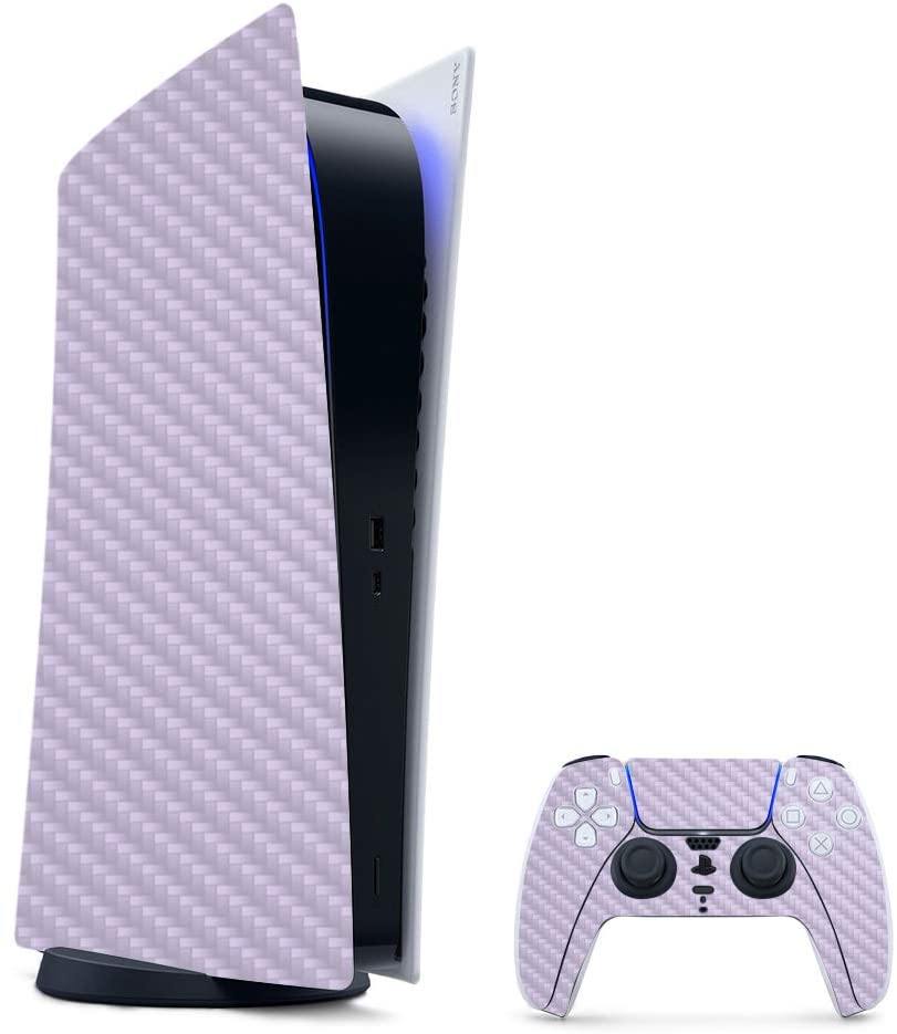 MightySkins Carbon Fiber Skin Compatible with PS5 / Playstation 5 Digital Edition Bundle - JOY2ESpree