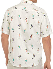 
                        
                          Load image into Gallery viewer, Tommy Bahama Toucan Tini Linen Camp Shirt
                        
                      