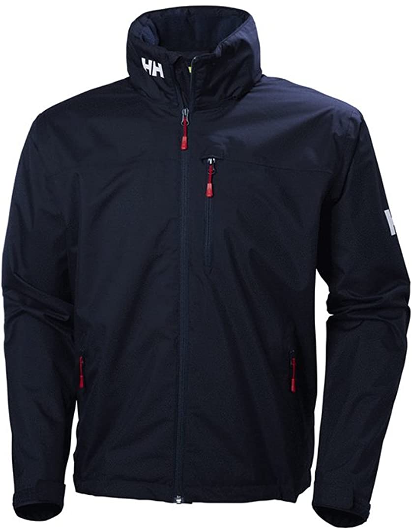 Helly-Hansen Men's Crew Hooded Waterproof Windproof Breathable Rain Coat Jacket