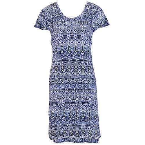 Tommy Bahama Women's Lavasa Dotsa Flutter Dress Short Sleeve - JOY2ESpree