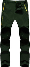 
                        
                          Load image into Gallery viewer, Singbring Men's Outdoor Windproof Waterproof Hiking Ski Snow Pants
                        
                      