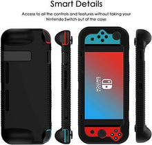 
                        
                          Muat gambar ke penampil Galeri, Semeving for Nintendo Switch Case with Tempered Glass Screen Protector for Boy/Girl/Men/Woman/Kids(Black with Screen Protector) … - JOY2ESpree
                        
                      