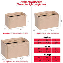 
                        
                          Cargar imagen en el visor de la galería, Felt Insert Bag Purse Organizer, Felt Bag Organizer,women purse handbag bag,Handbag Tote Bag in for Speedy Neverfull Longchamp Medium
                        
                      