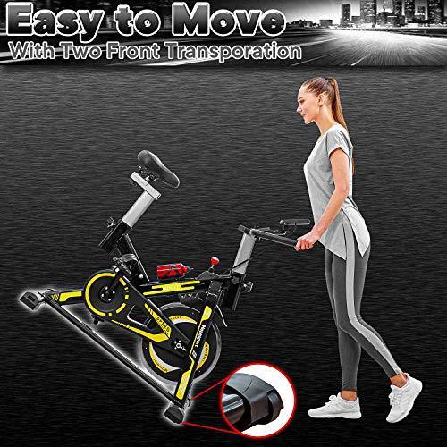 Fitness Synergy Magnetic Indoor Cycling Bike Stationary Exercise Bike, Super Silent Spin Bike - JOY2ESpree
