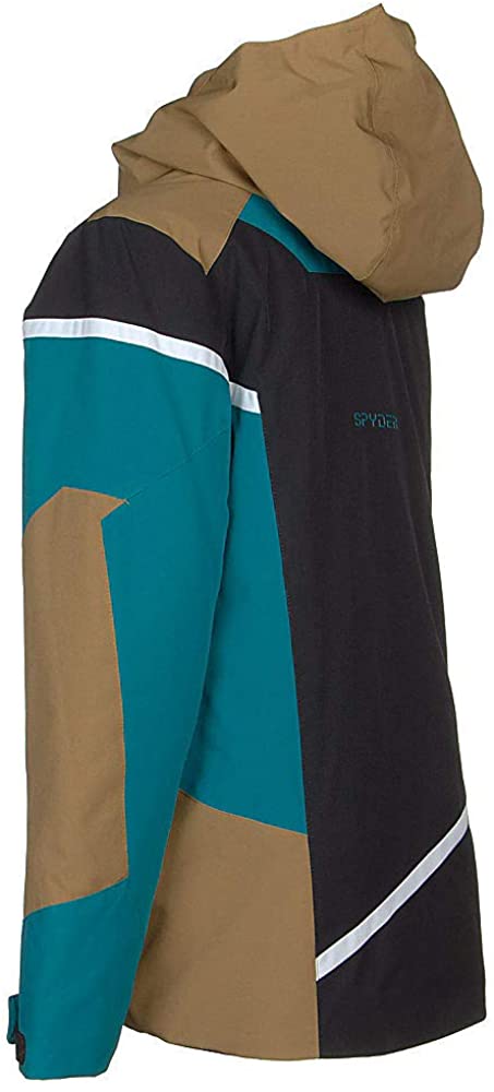 Spyder Boy’s Challenger Ski Jacket – Kids Full Zip Hooded Winter Coat