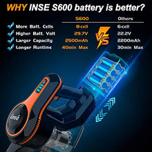
                        
                          गैलरी व्यूवर में इमेज लोड करें, Cordless Vacuum Cleaner, 23Kpa Strong Suction Stick Vacuum with 45min Max Long Runtime Detachable Battery - JOY2ESpree
                        
                      