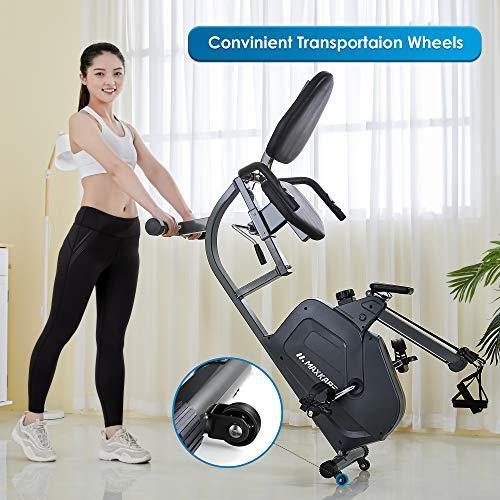 MaxKare Recumbent Exercise Bike Stationary Magnetic Indoor Cycling Bike - JOY2ESpree