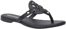 
                        
                          Load image into Gallery viewer, Cushionaire Women's Cameron Flat Sandal with +Comfort - JOY2ESpree
                        
                      