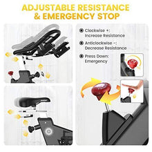 
                        
                          Cargar imagen en el visor de la galería, pooboo Exercise Bike Indoor Cycling Bike Stationary Bike-Belt Drive Cardio Bike with 44LBS Flywheel - JOY2ESpree
                        
                      