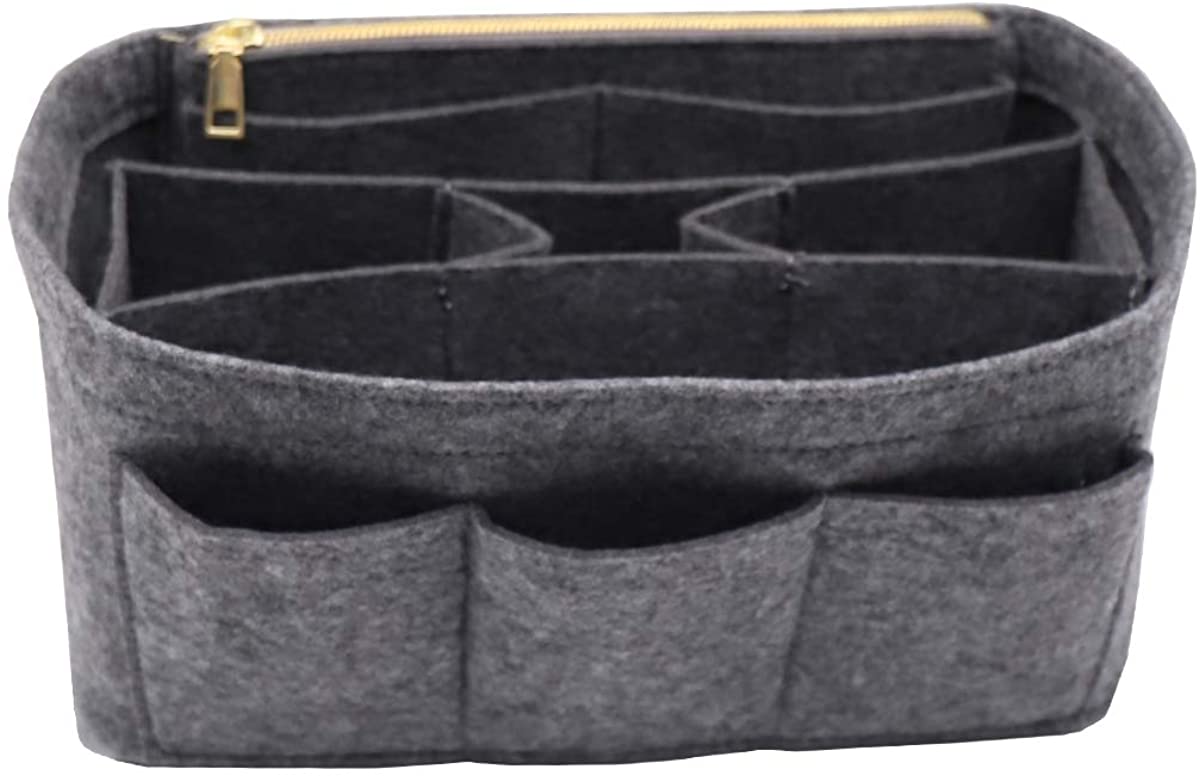 LEXSION Felt Purse Insert Bag Organizer Bag In Bag For Handbag Purse Organizer Fits Speedy Neverfull
