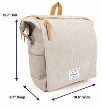 
                        
                          गैलरी व्यूवर में इमेज लोड करें, KJARAKÄR Backpack | Classic &amp; Premium Styles | Metal Zippers | Leather Accessories | Gym, Work, School, Diaper Bag
                        
                      