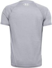 
                        
                          Load image into Gallery viewer, Under Armour Boys' Tech Split Logo Hybrid T-Shirt - JOY2ESpree
                        
                      