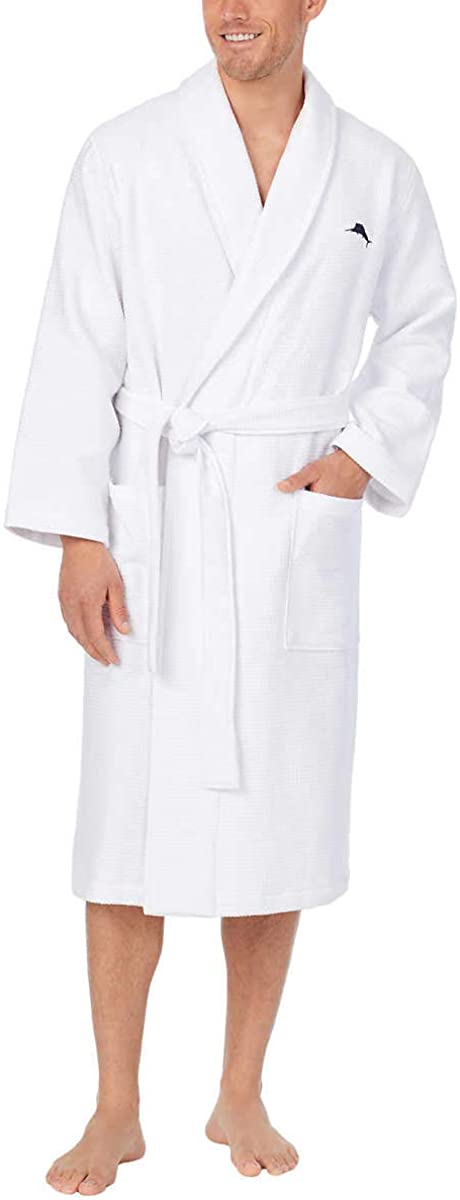 Tommy Bahama Men's Waffle Terry Robe