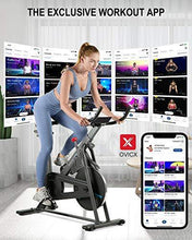 
                        
                          画像をギャラリービューアに読み込む, OVICX Bluetooth Exercise Bike Stationary Bike with App Magnetic Stationary Bikes for Home Workout Indoor Cycling Bike - JOY2ESpree
                        
                      