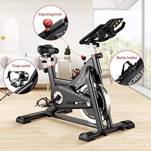 JOBUR Magnetic Exercise Bikes with Ipad Mount - JOY2ESpree