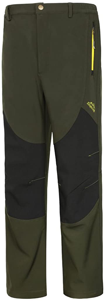 Singbring Men's Outdoor Windproof Waterproof Hiking Ski Snow Pants