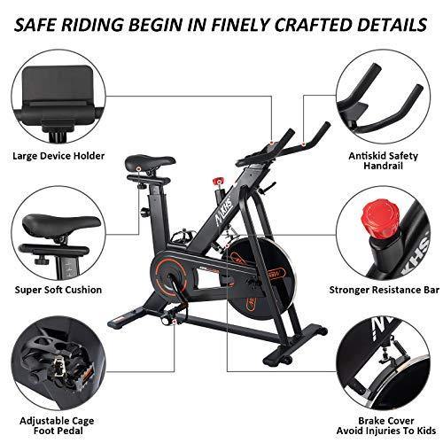 MKHS Indoor Cycling Bike Stationary, Magnetic Resistance Exercise Bike - JOY2ESpree