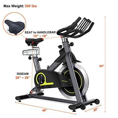 Magnergy Spin Bike - Magnetic Exercise Heavy Duty Stationary Bike - JOY2ESpree